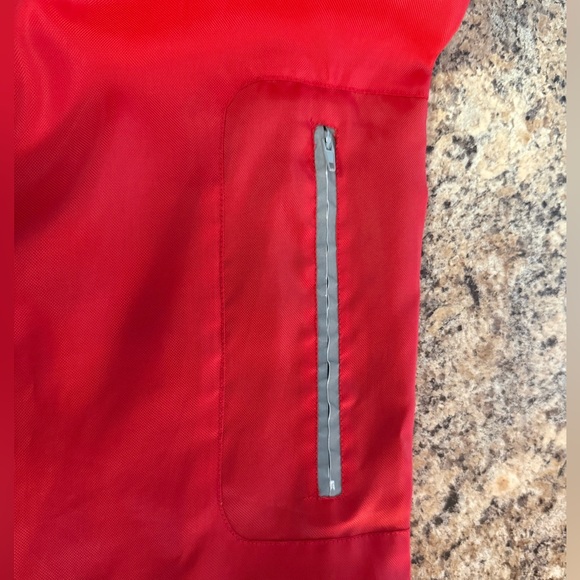 Vintage Red Oak Ohio State Buckeyes Half-Zip Windbreaker 3XL - Picture 8 of 10